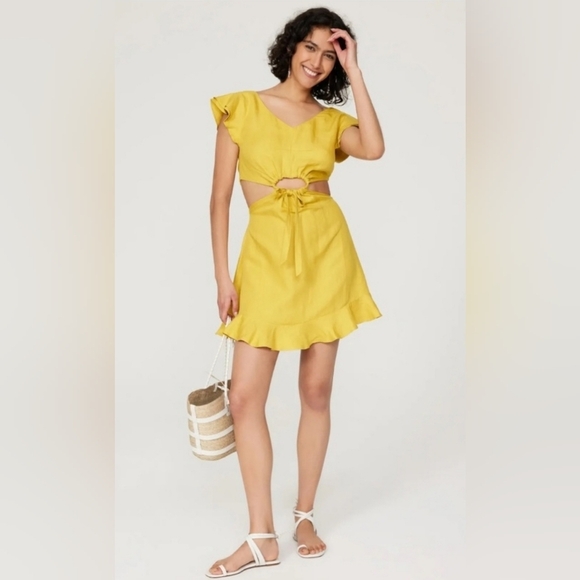 MARISSA WEBB COLLECTIVE Cutout Mini Dress - Picture 1 of 9